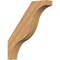 Ekena Millwork 5 1/2"W x 30"D x 34"H Funston Smooth Knee Brace, Western Red Cedar BRC06X30X34FST00SWR - alternate 1